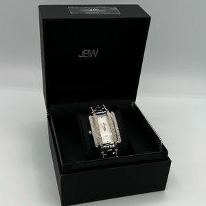 JBW- Rose Gold and Silver Mink Watch - 12 Diamonds- Never Worn